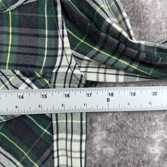 Denim & Supply Ralph Lauren Shirt Small Womens Pearl Button Snap Plaid Collared - Picture 3 of 6